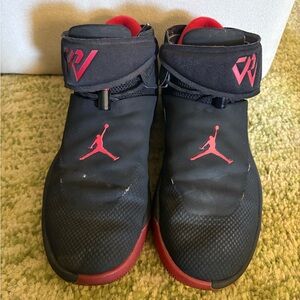 Men’s Black and Red Basketball Shoes